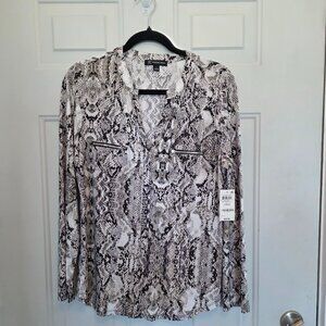 I.N.C International Concepts Size L snake print